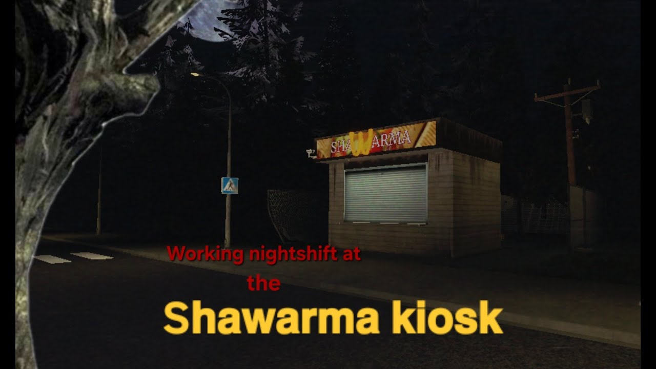 I don´t get paid enough for this.. II Shawarma kiosk II
