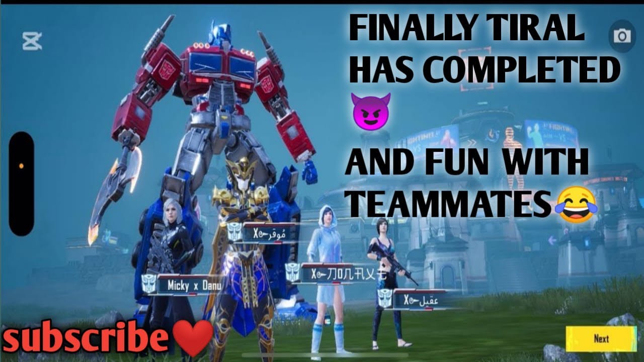 Finally Trial has completed 😈 | FUNNY MOMENTS WITH TEAMMATES | PUBG MOBILE