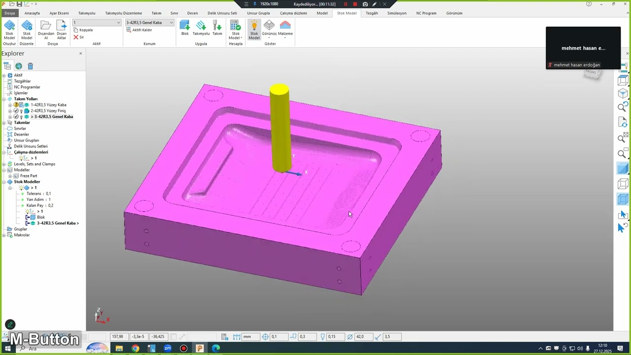 PowerMILL Tutorial - #1