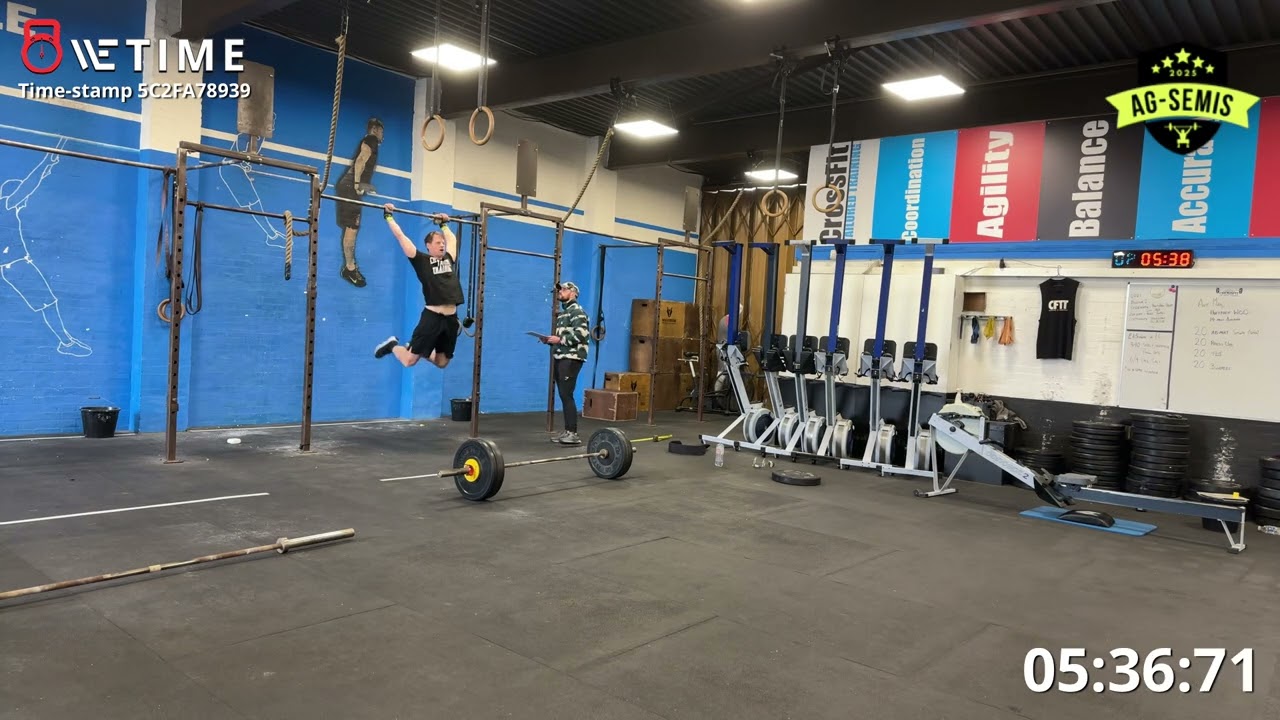 Mick Williamson 40-44 - WOD 1  AGSF