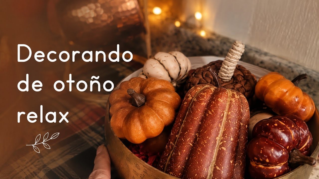 Decorando de otoño