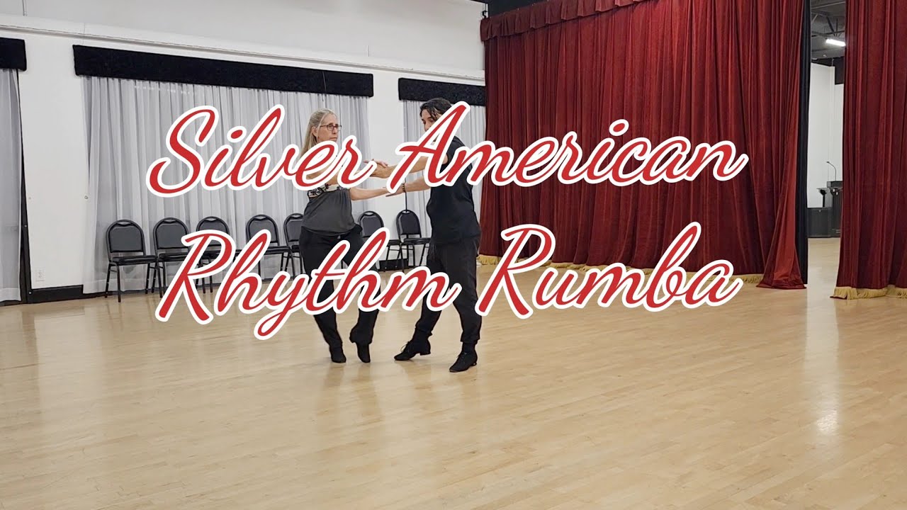 Silver American Rhythm Rumba: Grapevine and swivels