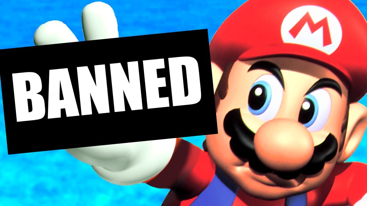 Символ Nintendo запрещён в играх про Марио