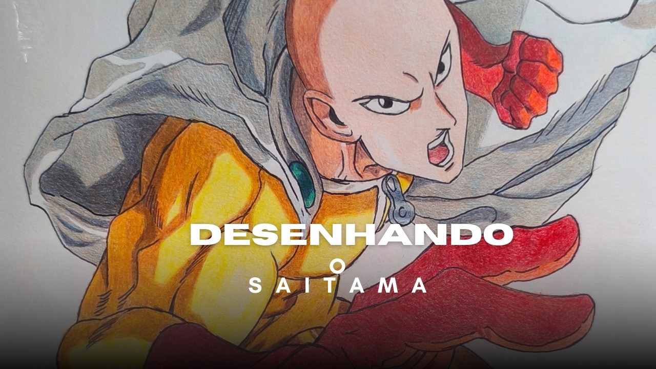 Desenhando o Saitama 