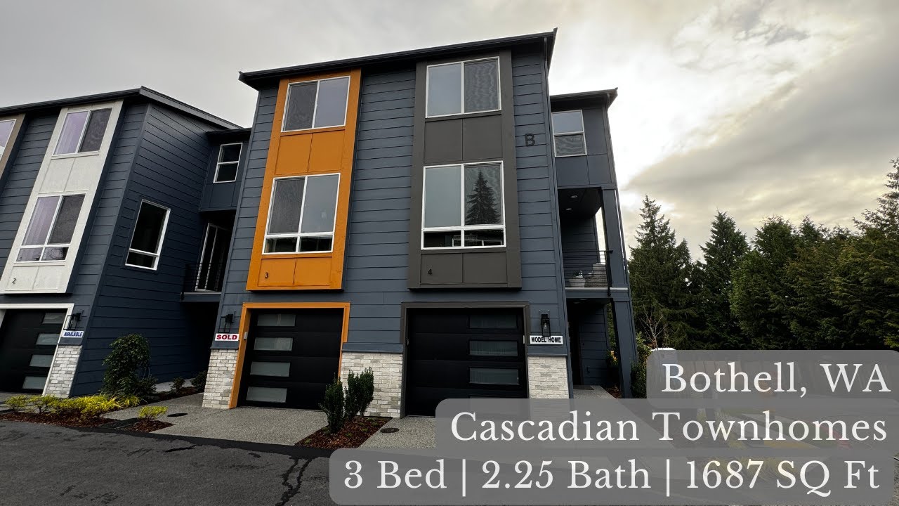 Cascadian Townhomes | Bothell, WA | State-of-the-Art Features & Spacious Garage!