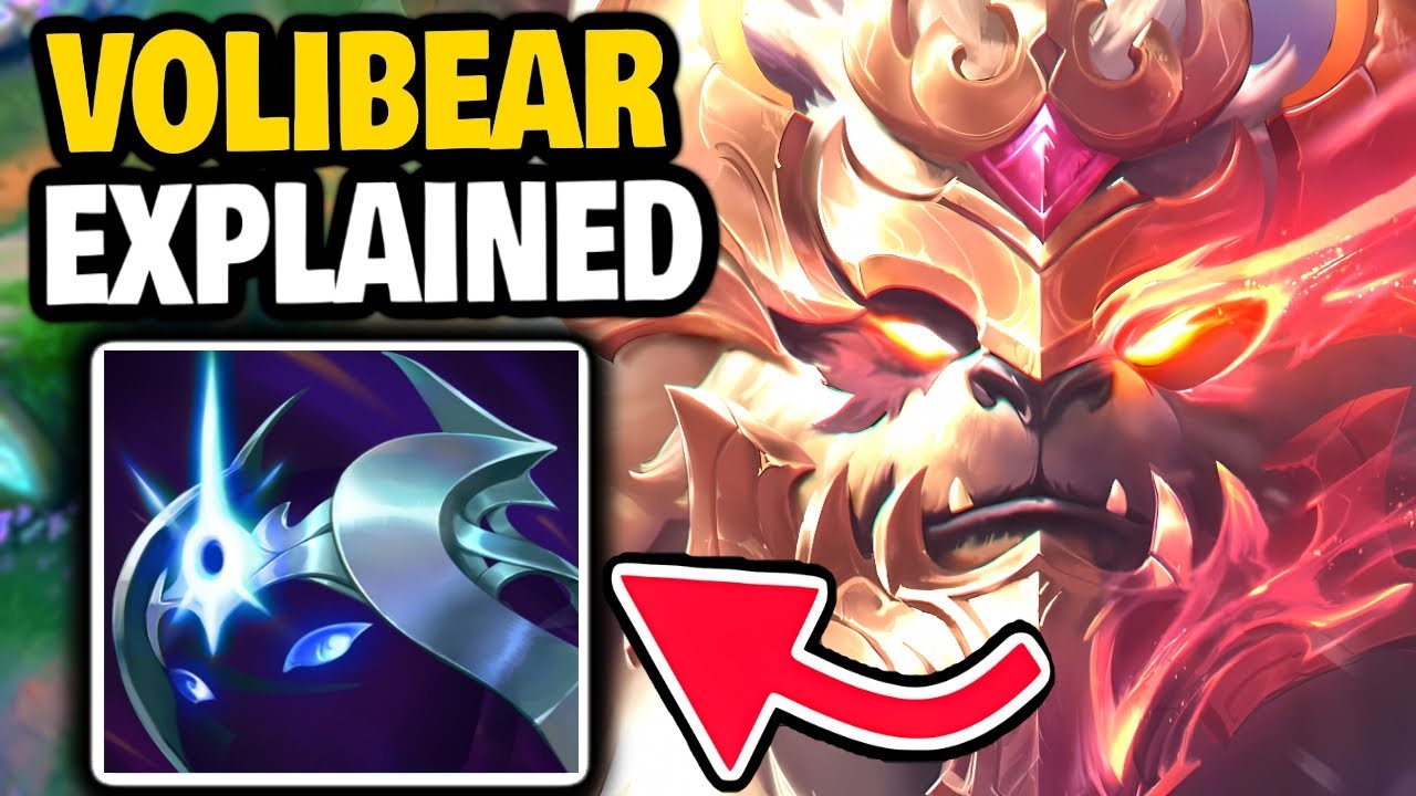 The BASICS broken down for EVEN a NOOB like STEVE could understand VOLIBEAR Jungle!!!