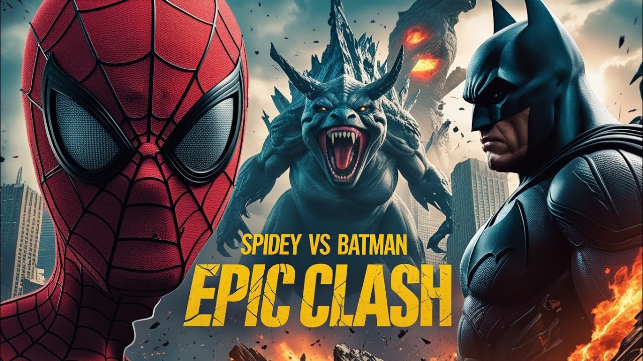 Spider-Man & Batman vs Kaiju Swarm | Epic Fan Animation (Earth's Last Stand)