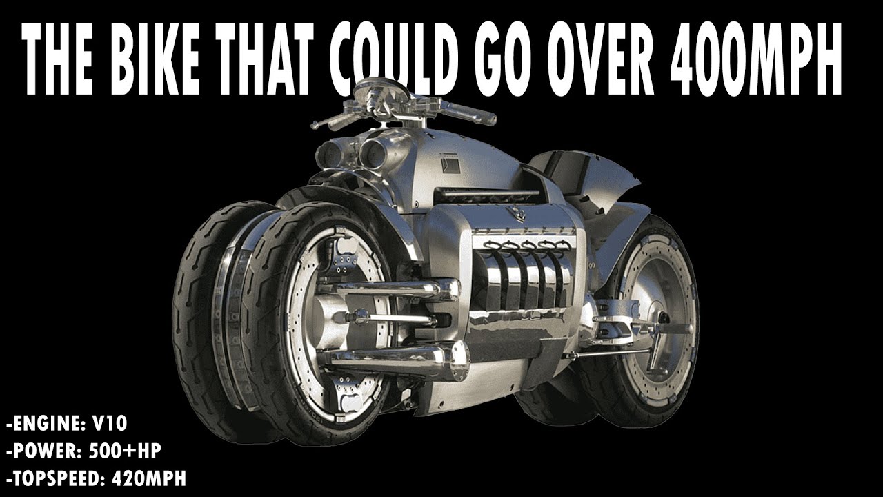 Dodge tomahawk: The Story Behind The V10 Powered Bike