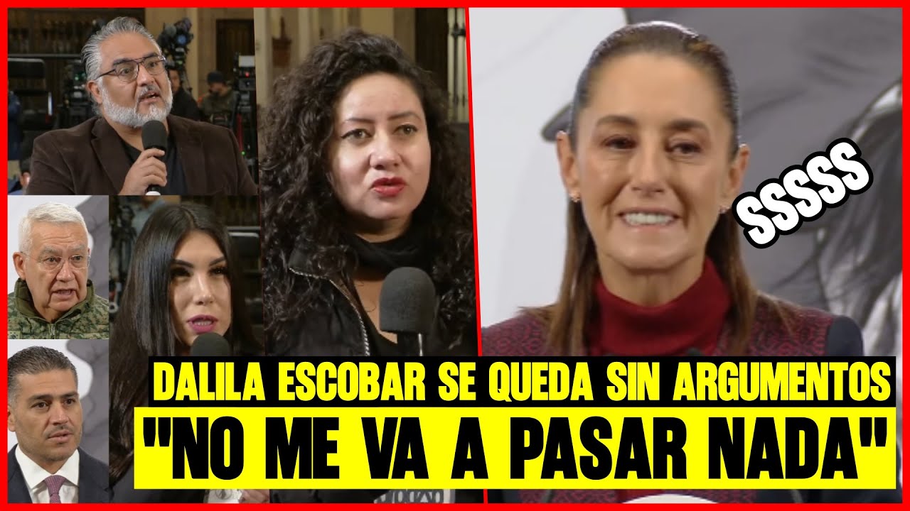 &ldquo;Ac&eacute;rcate m&aacute;s, no me va a pasar nada&rdquo;, Dalila Escobar en jaque por Sheinbaum; Salinas Pliego perdido