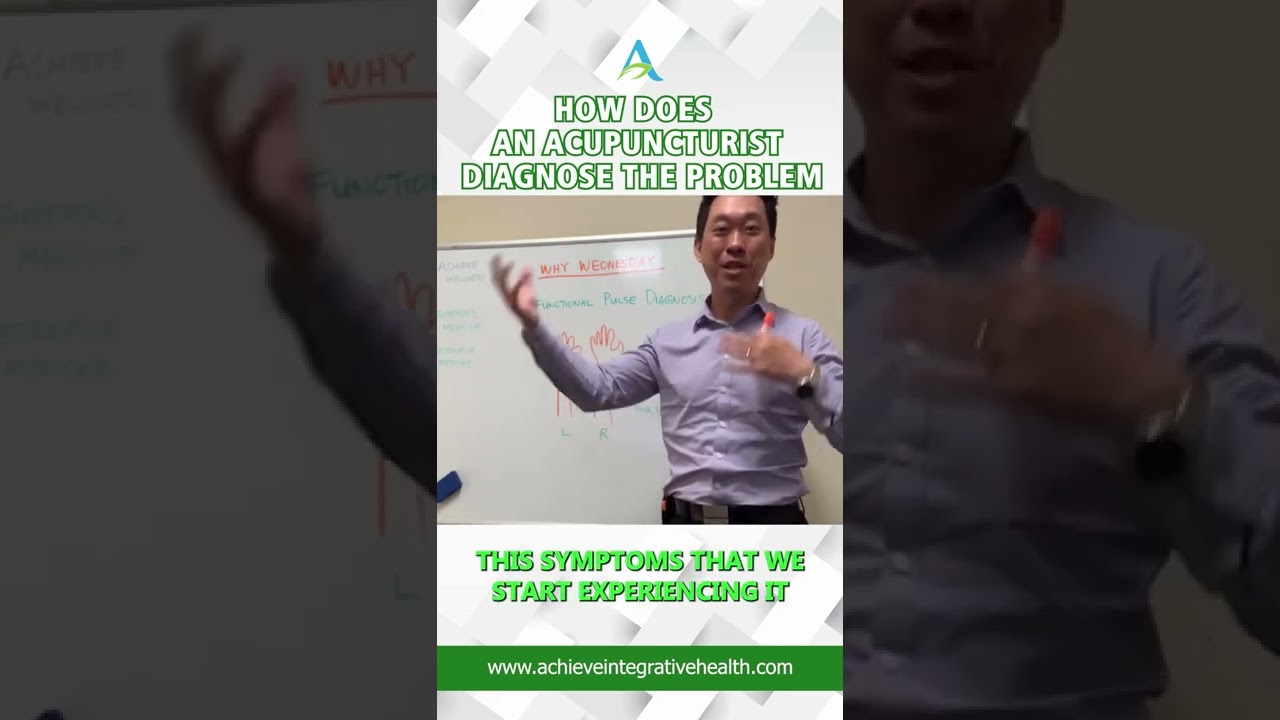 How does an Acupuncturist diagnose the problem? (Part 1)