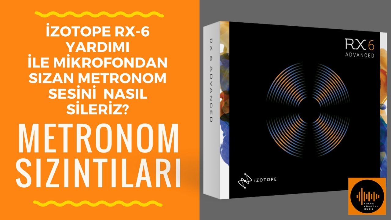 izotope rx-6 ile metronom sızmaları nasıl yok edilir?