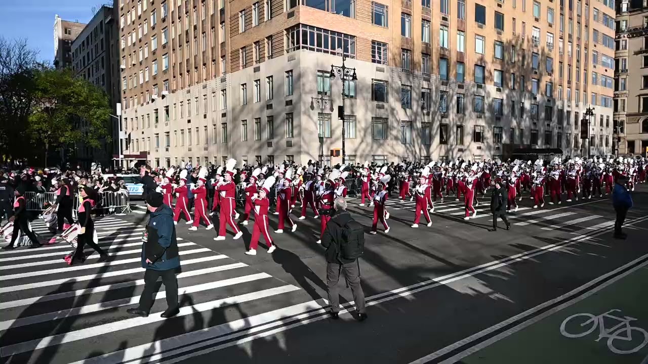 Macy's Thanksgiving Day Parade - Temple University Diamond Marching Band