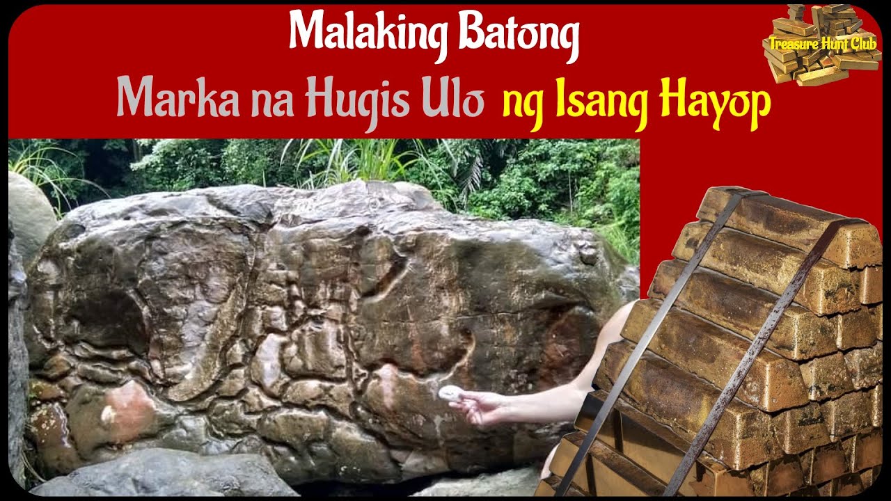 Huge Rock with Animal Head Shape (Batong Hugis Ulo ng Isang Hayop) - Philippine Treasure Hunting