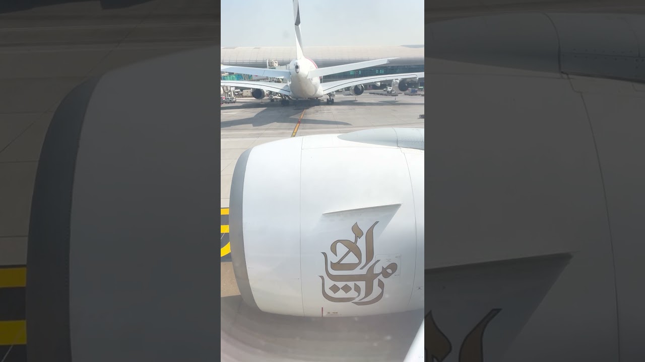 GE-90 115b START UP | Epic sound on board Emirates B777-300ER 🔊#jetengine #startup #ge90
