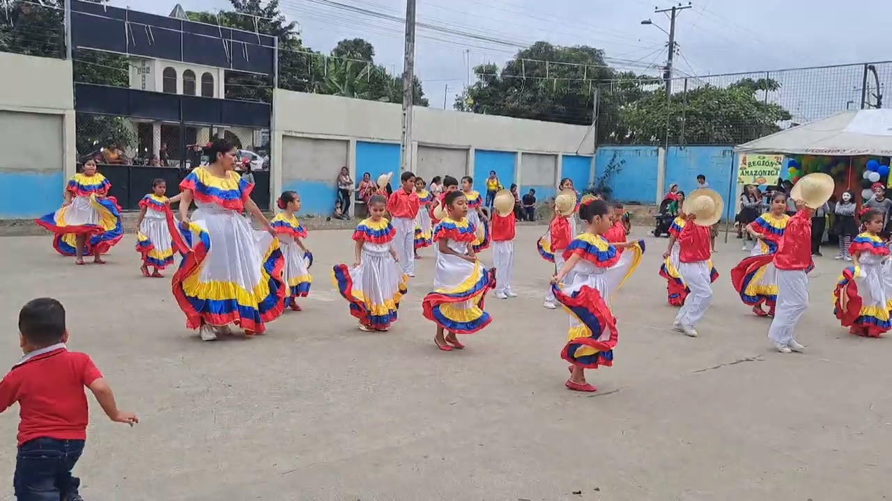 A mi lindo Ecuador, coreografía