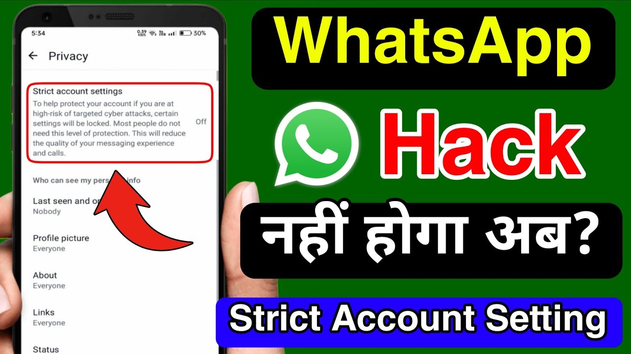 WhatsApp Strict Account Settings Feature Kya Hai ?? How to Protect Whatsapp from Being Hacked