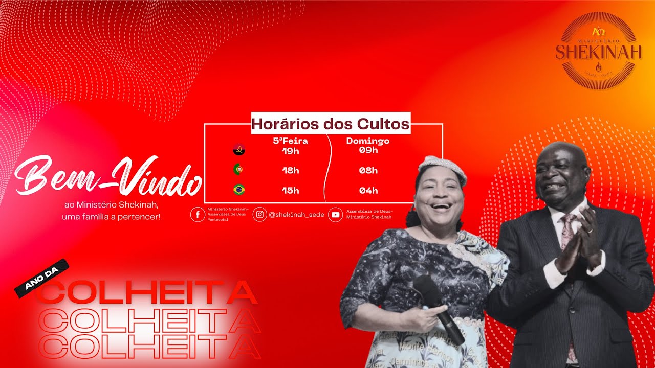 Ministério Shekinah |  Culto  de Abertura das Mamas  | 24.01.2026