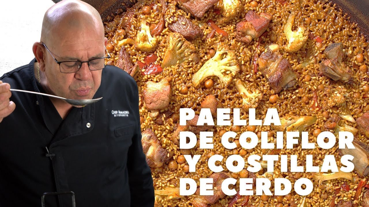 Una paella diferente, fácil y muy sabrosa.