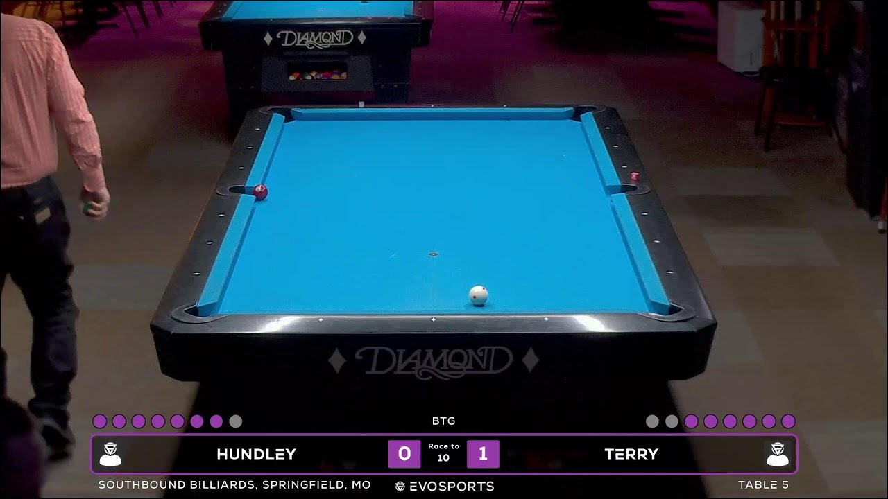 HUNDLEY vs TERRY - SOUTHBOUND BILLIARDS - TABLE 5 | EvoSports