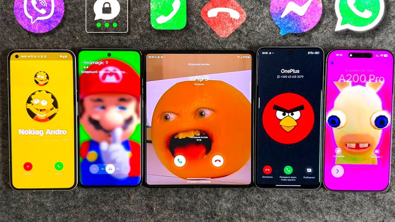 iPhone 16 WhatsApp VS Z Fold 4 Facebook VS Viber Redmi Nite 15 VS Moto Threema VS Noting 1 Calling
