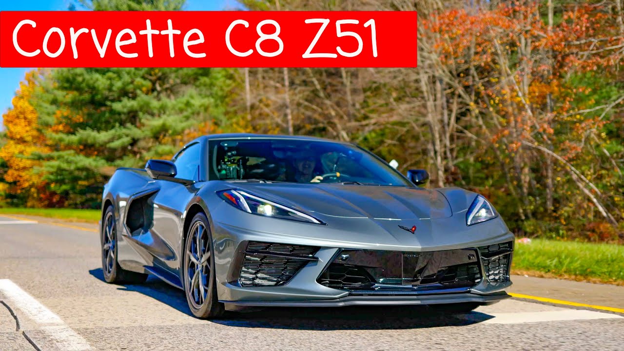 Точка зрения водителя Porsche C8 Corvette Stingray Z51