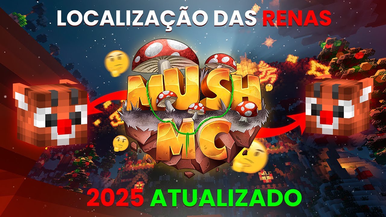 COMO ACHAR TODAS as RENAS no EVENTO de NATAL! - [MUSH 2025] 🎅✨🎉