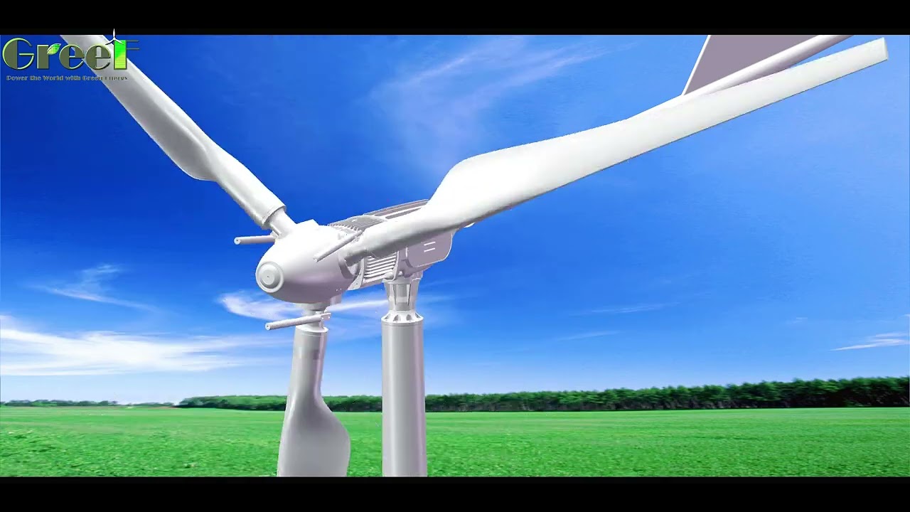 Pitch control wind turbine