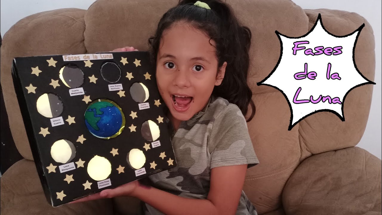 Fases de la Luna. ¡Hago una maqueta!