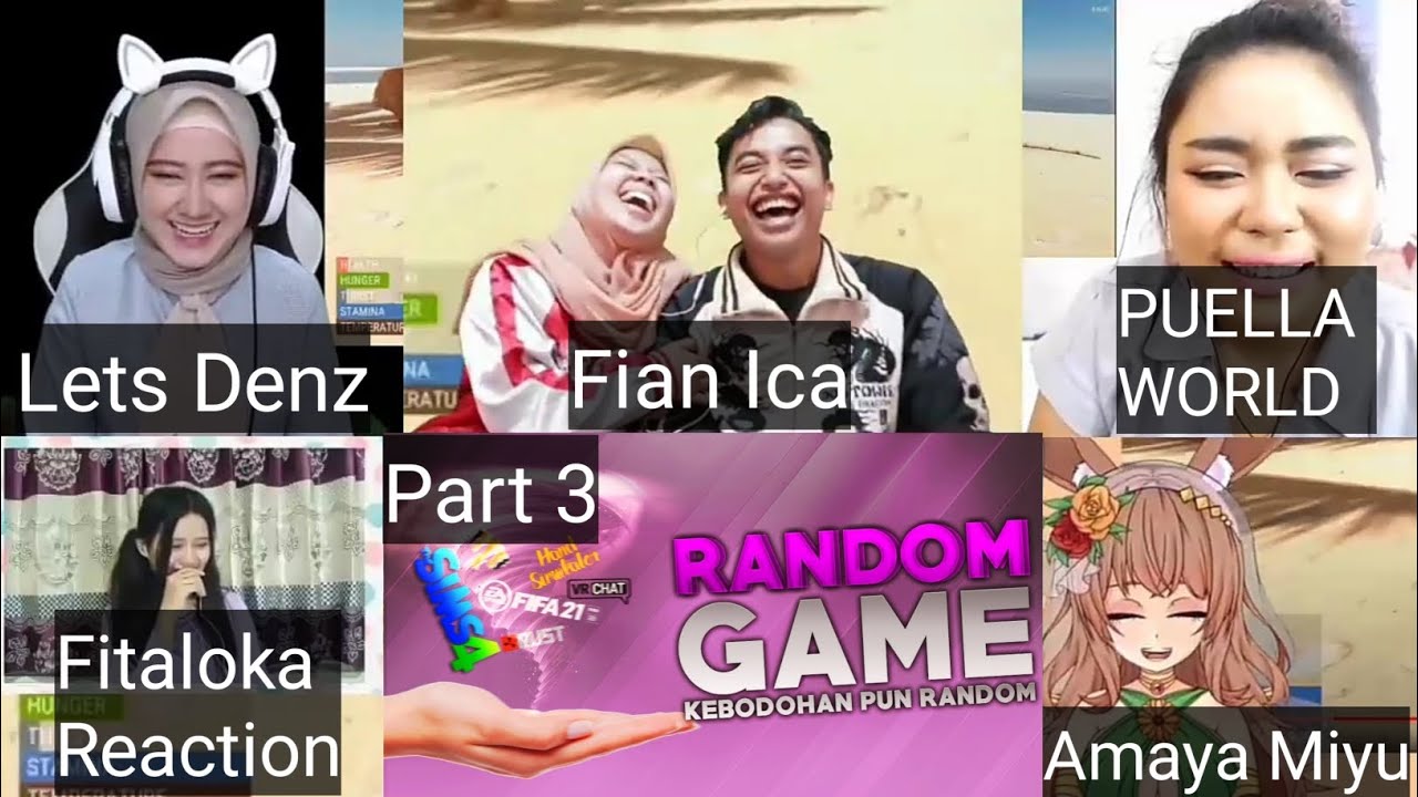 Reaction Mashup Milyhya Random Game - Kebodohan pun Random Part 3