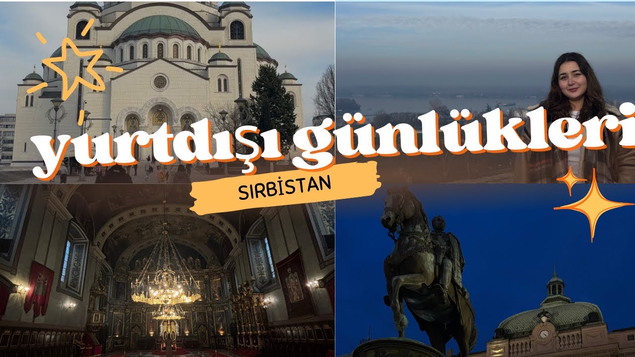 YURTDIŞI GÜNLÜKLERİ PART 2 | SIRBİSTAN - KALEMEGDAN,CUMHURİYET MEYDANI,BELGRAD SOKAKLARI