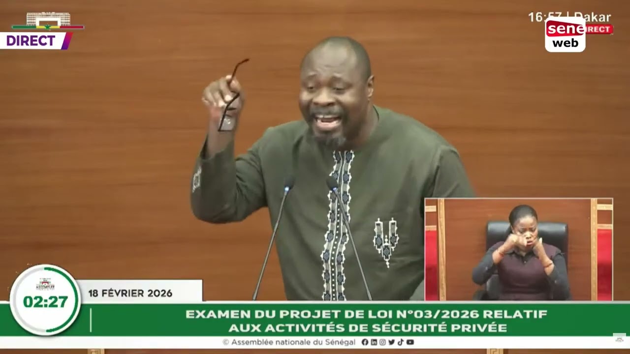 Guy Marius Enflamme l'hémicycle devant Me Bamba Cissé...