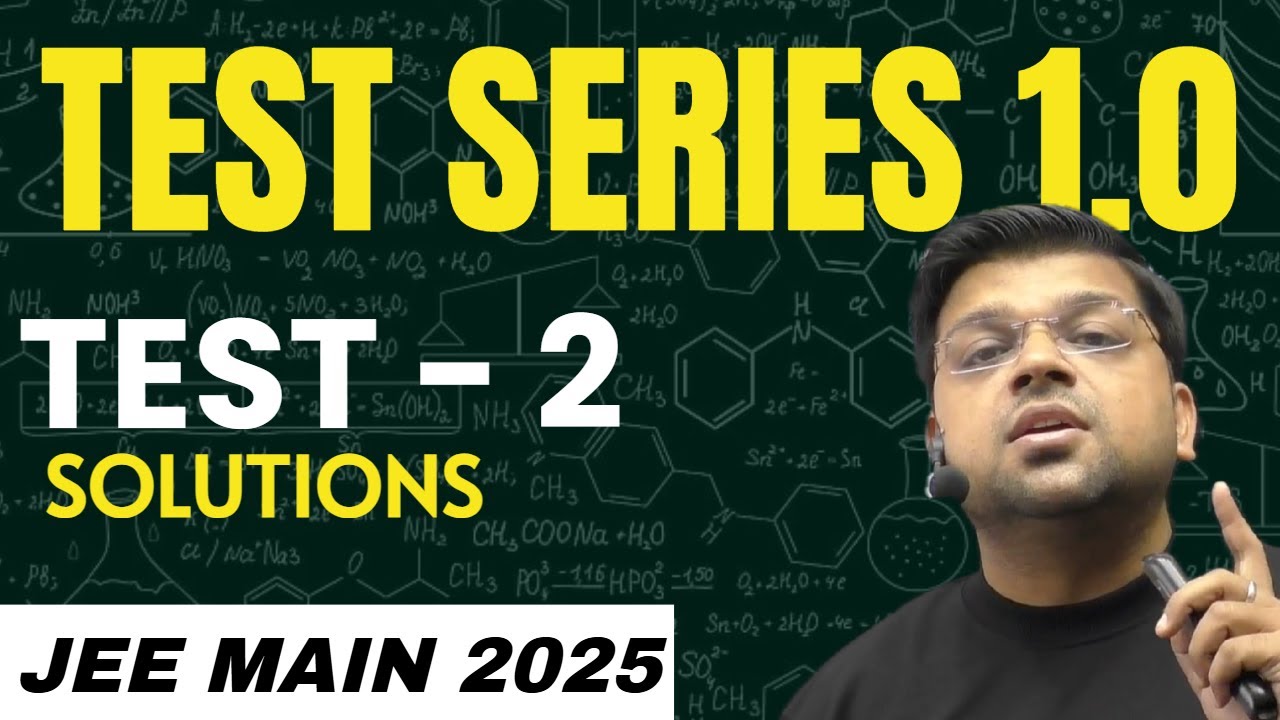 Test - 2 Solution [Free Full Syllabus] JEE Main Chemistry Mock Test - DexterChem