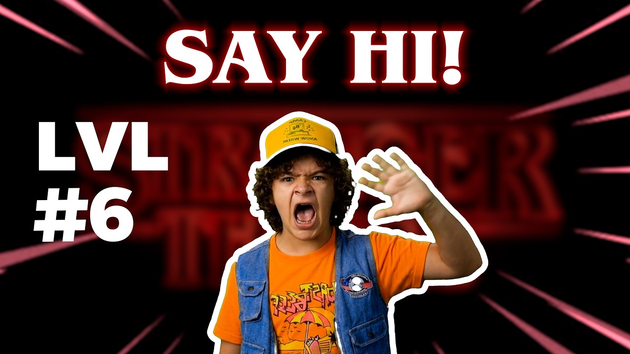 Immersive Interactive STRANGER THINGS Dustin Henderson Warm Up Part 4 | Viral Interactive Game