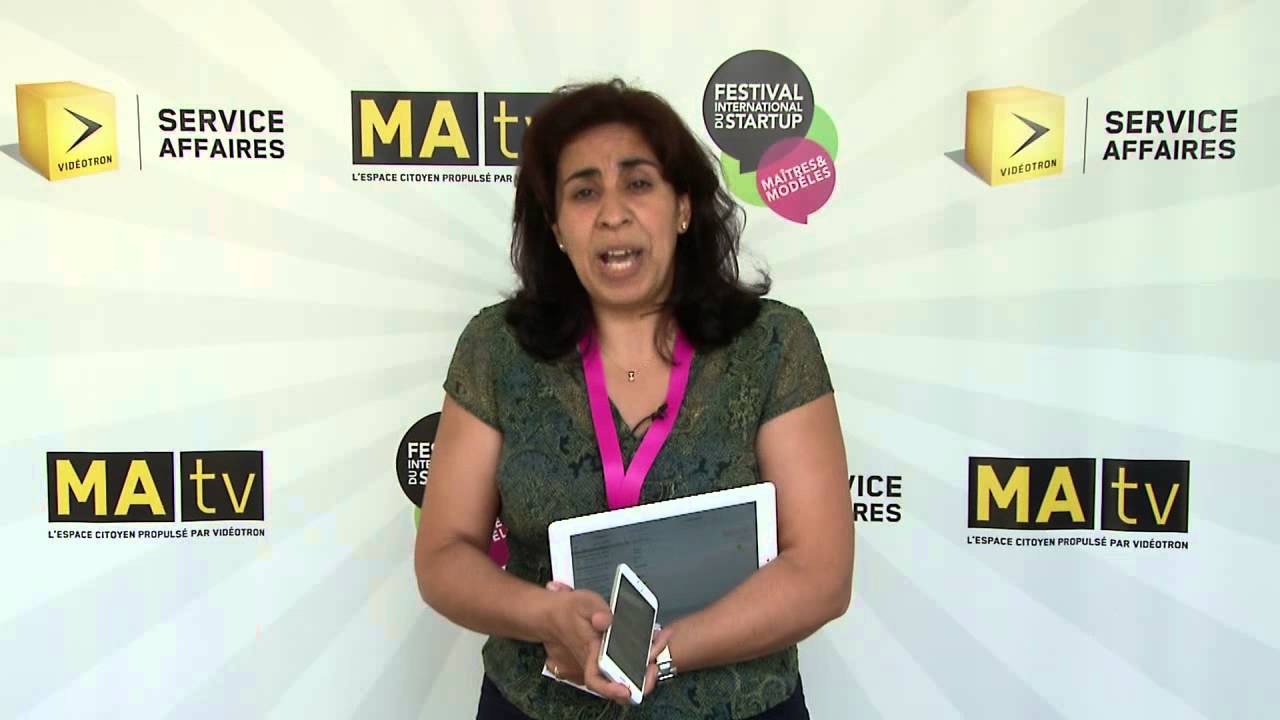 Startup festival Montreal | Le Pitch de ASSIA SENOUCI