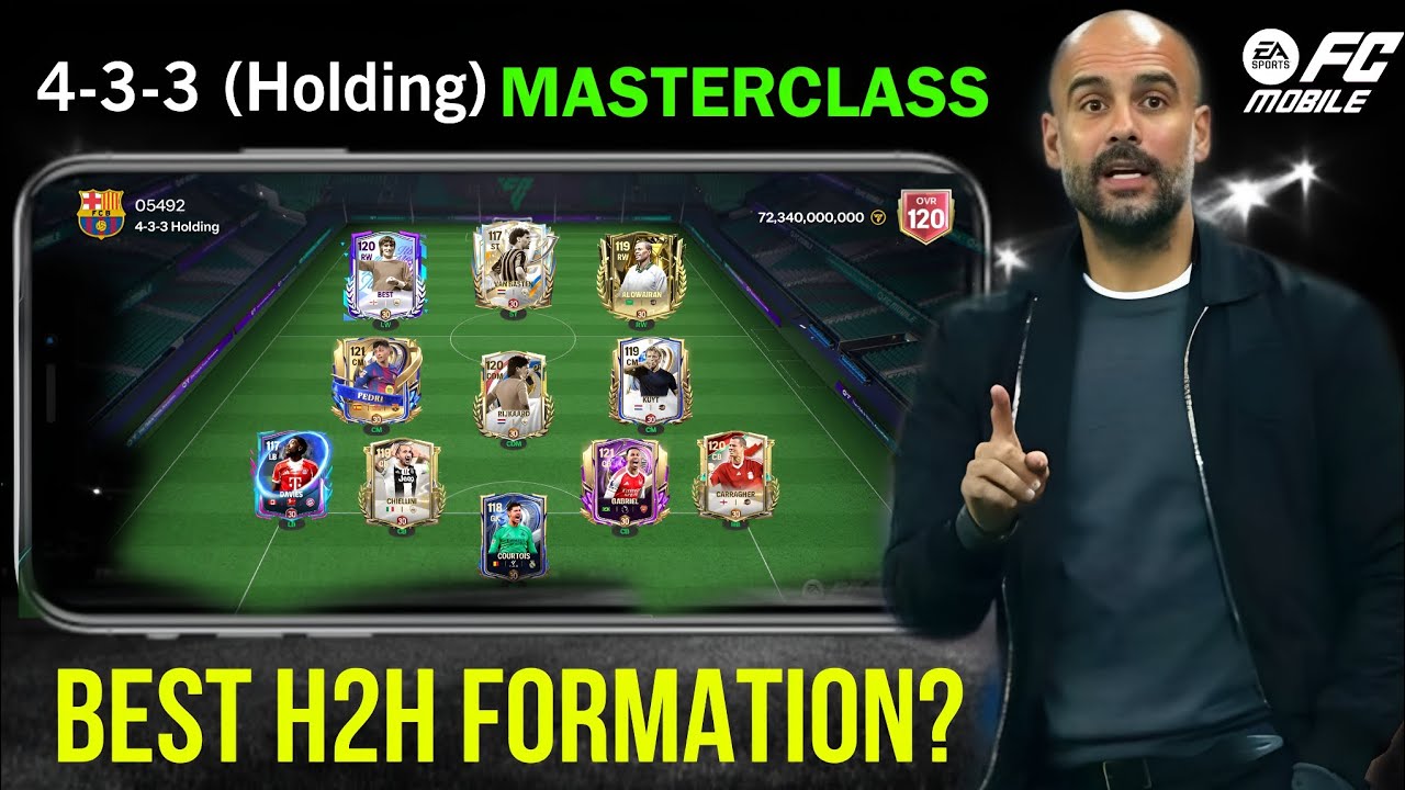 4-3-3 Holding Guide 🔥 Best H2H Formation in FC Mobile? 🤔