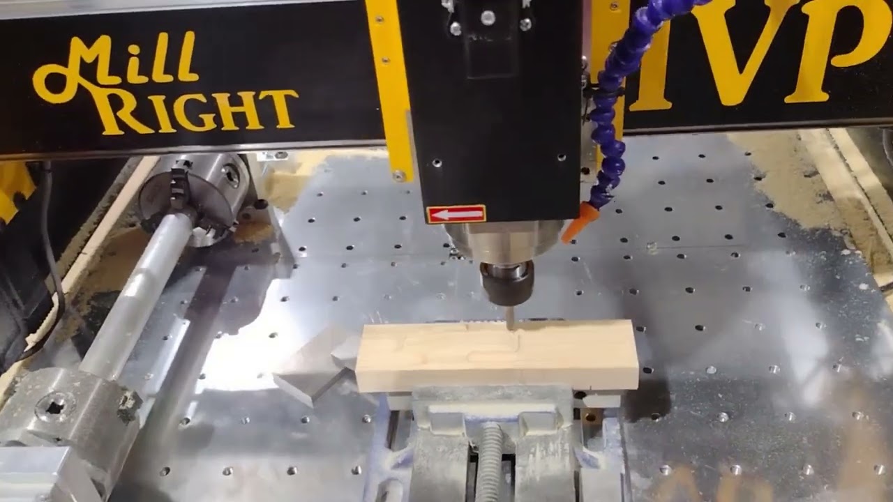 MillRight CNC Mega V Pro Milling Derby Car