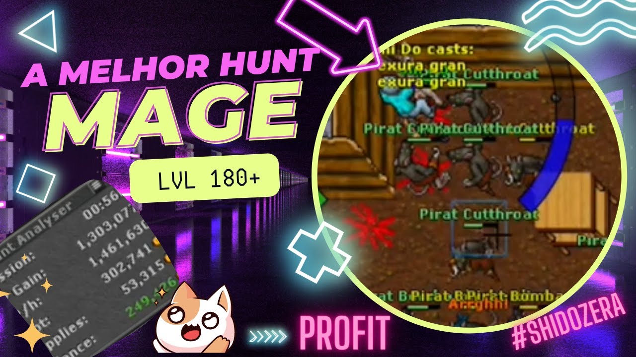 HUNT MAGE LVL 180 🧙‍♂️💣💰