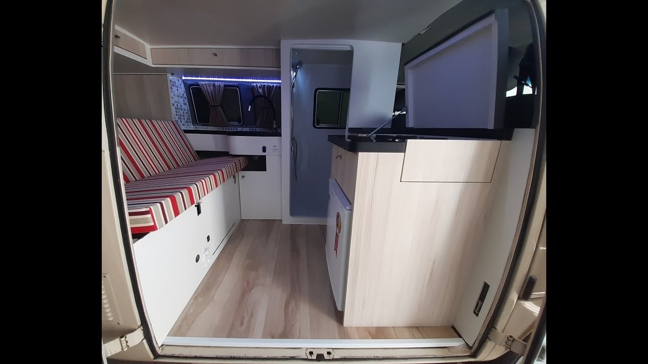 Tour pela kombi com banheiro #105