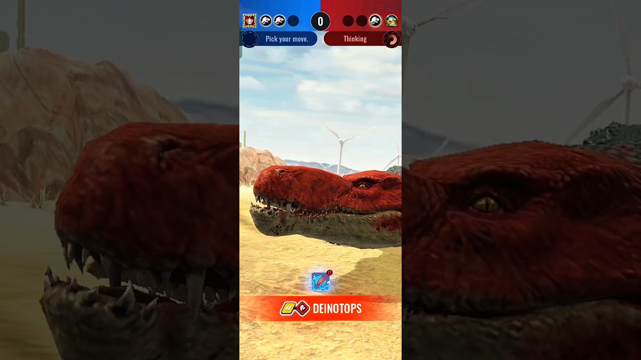 🔥DEINOTOPS🔥Vs🔥 AMPELOREX🔥 - Jurassic world alive #shortvideo
