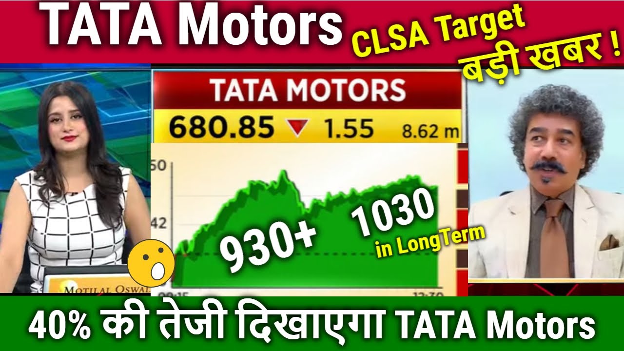 TATA Motors share news today,CLSA Upgrade,Buy or sell ? Analysis/TATA Motors Target Tomarrow,split