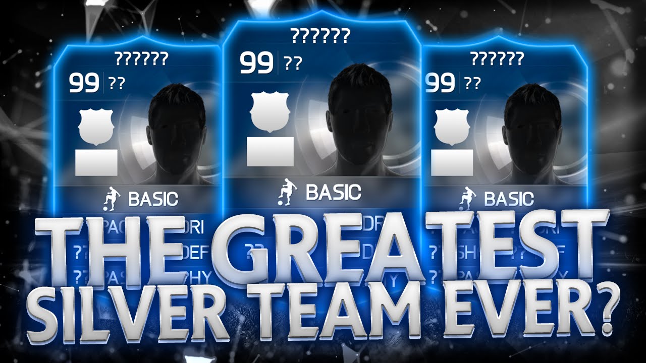 THE GREATEST SILVER TEAM??? FIFA 15 ULTIMATE TEAM
