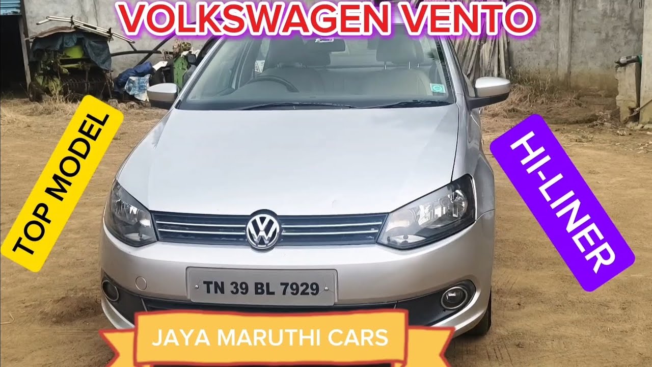 VOLKSWAGEN VENTO HI-LINER for sales/JEYAMARUTHI CARS 