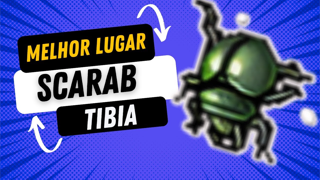 Melhor Lugar Pra Ca&ccedil;ar Scarab Tibia Hunt TASK e Bestiary