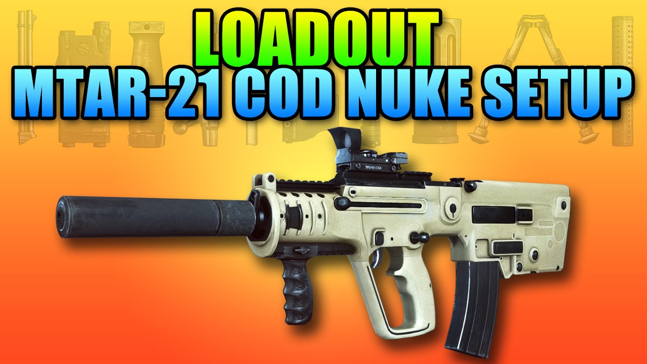 BF4 Loadout MTAR-21 COD Nuke Setup | Battlefield 4 Carbine