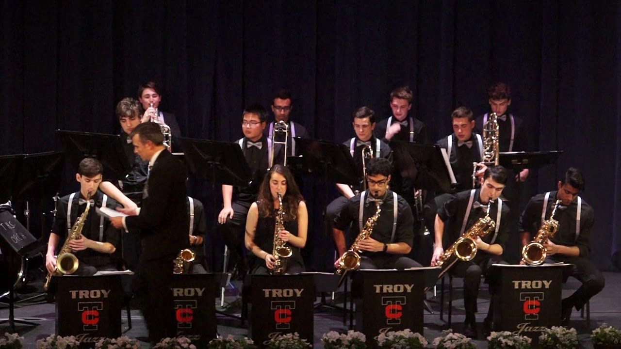 Bye Bye Blackbird, Dixon, Henderson/Wolpe - Troy Jazz Ensemble, 5/16/19