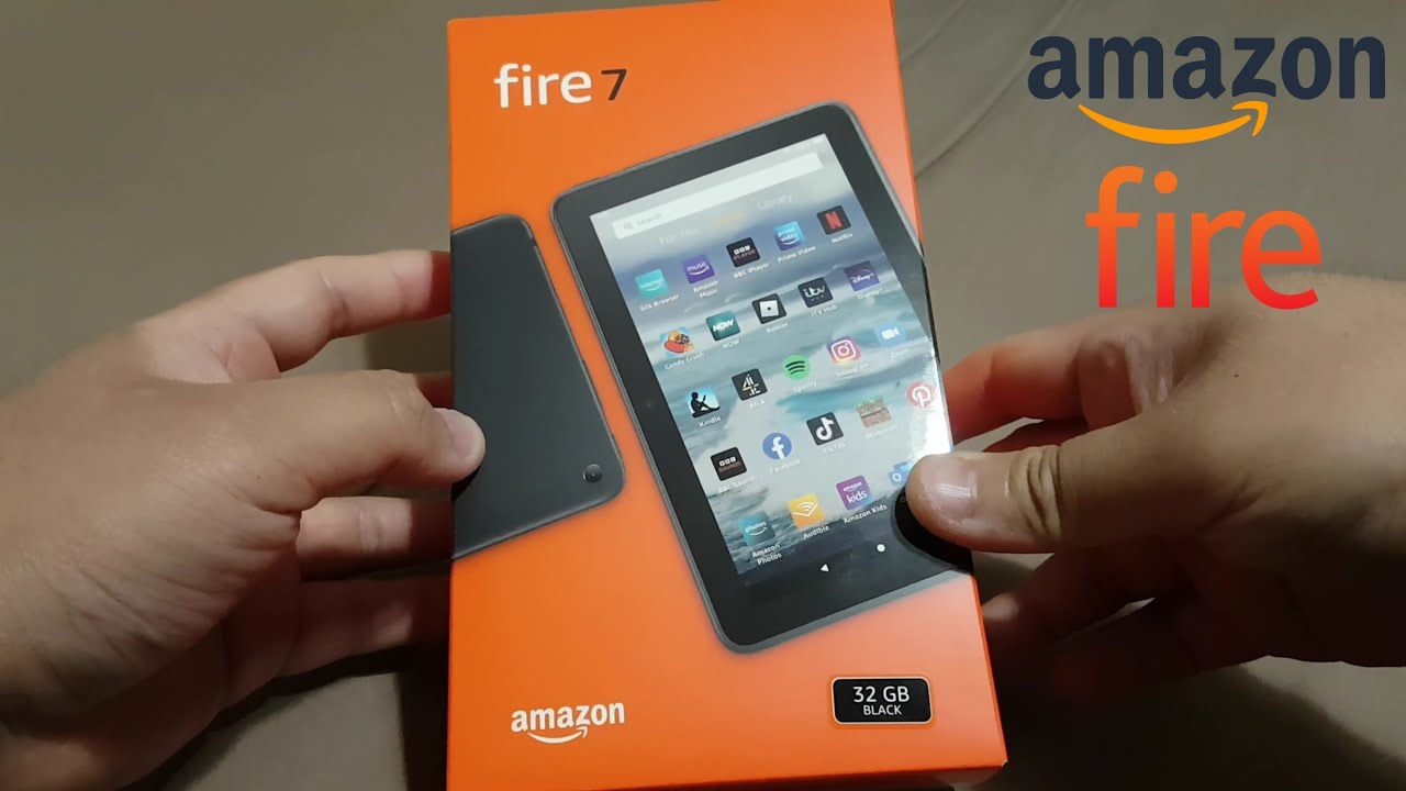 Amazon Fire 7 Tablet 2022 Unboxing