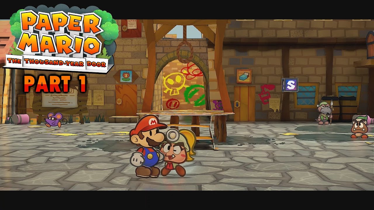 Paper Mario: The Thousand-Year Door (Switch) (Danger Mario) Part 1 ~ The Prodigal Son Has Returned!