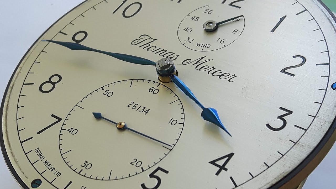 Marine Chronometer - Thomas Mercer - Repaire of the balance stuff