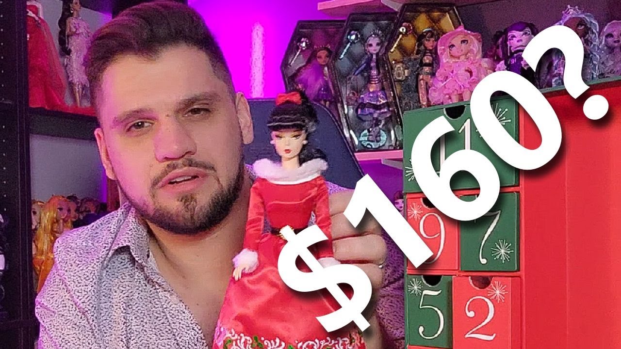Barbie 12 Days Of Christmas Gold Label Advent Calendar | Unboxing Review