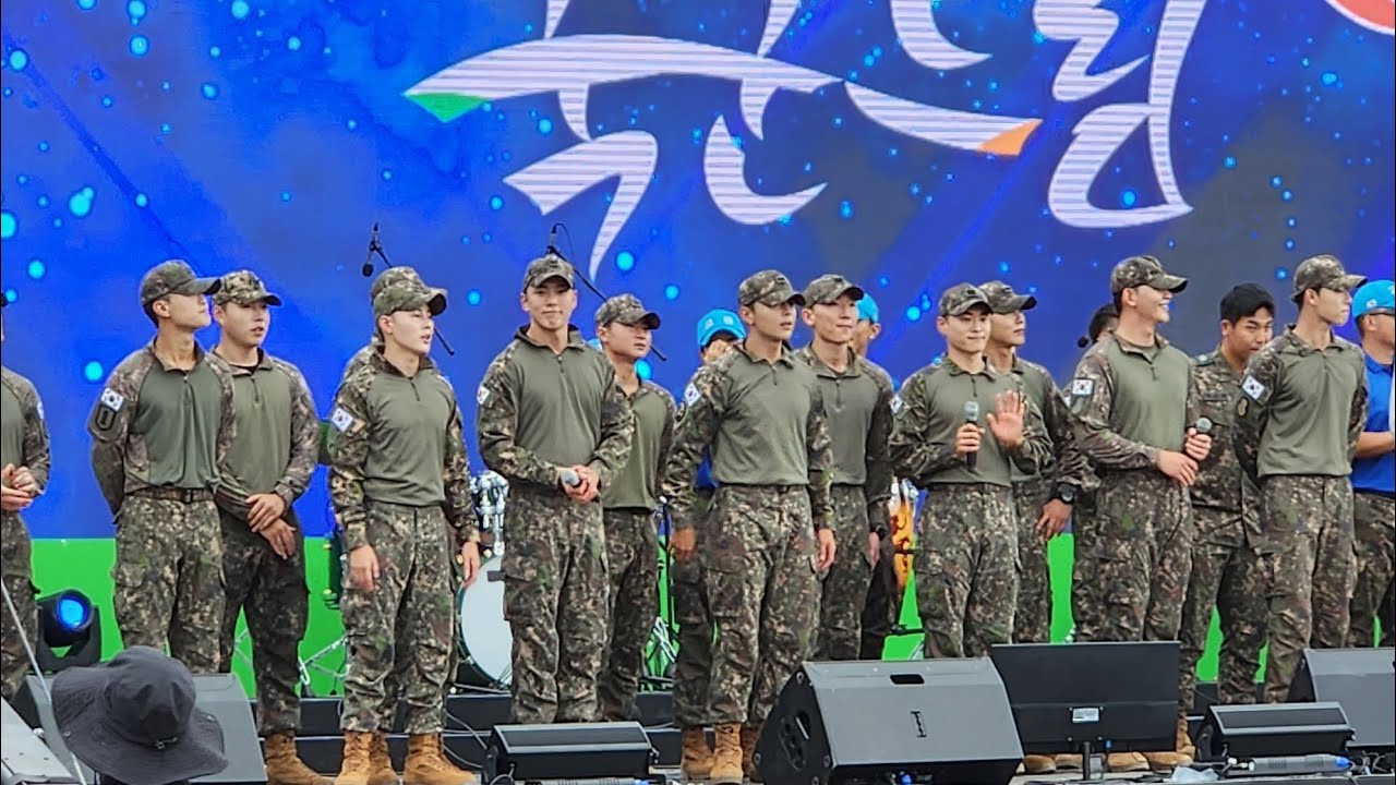 계룡군문화축제(2023), 지상군페스티벌 #김하은 #이민혁 #옹성우 #하성운 #진용훈 #노수일 #박진영 #최성윤